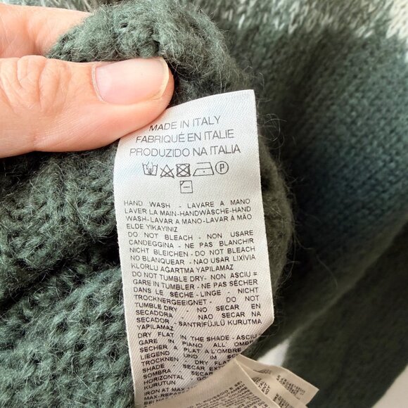 Diesel Made in Italy Mohair Wool Knit Sweater Multicolor Size M D48 - Picture 9 of 9